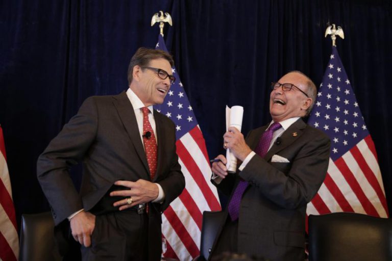 CASA BRANCA CONFIRMA LARRY KUDLOW COMO NOVO CONSELHEIRO ECONÓMICO DE TRUMP