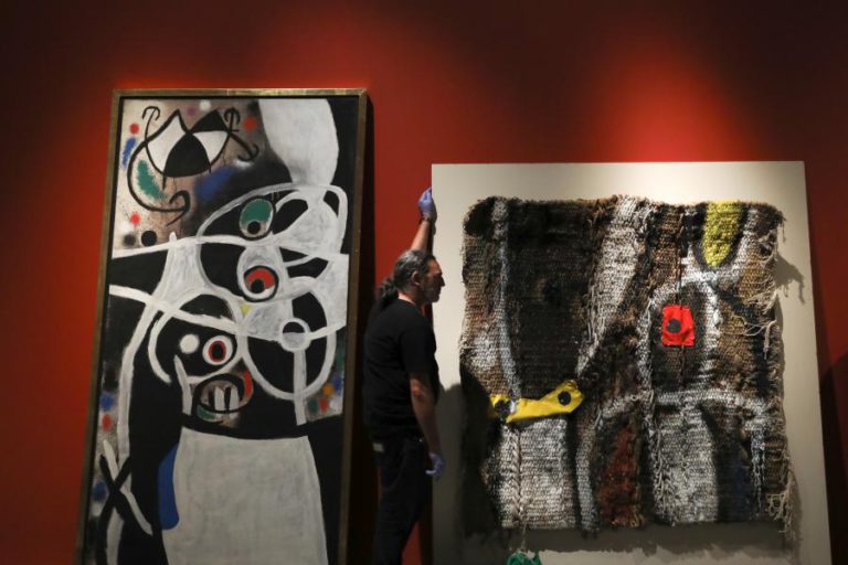EXPOSIÇÃO COM OBRAS DE JOAN MIRÓ DO ESTADO PORTUGUÊS INAUGURADA HOJE EM ITÁLIA