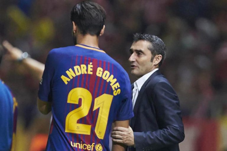 TREINADOR DO FC BARCELONA ENALTECE ATITUDE “CORAJOSA” DE ANDRÉ GOMES
