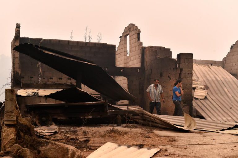 20% DAS HABITAÇÕES DESTRUÍDAS PELOS INCÊNDIOS NA REGIÃO CENTRO EM OBRA OU JÁ RECONSTRUÍDAS