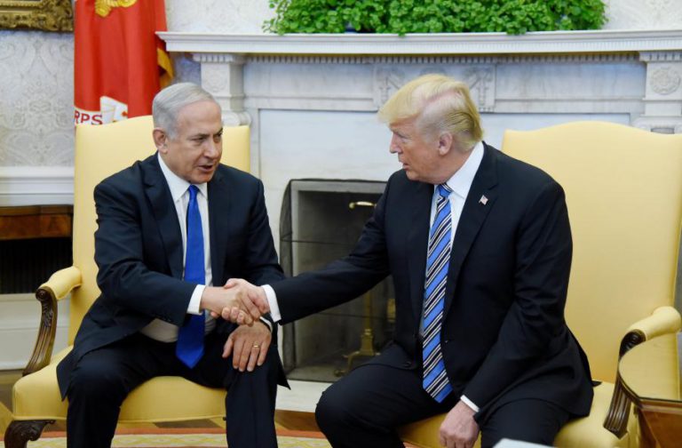 TRUMP DIZ QUE AS RELAÇÕES DOS EUA COM ISRAEL “NUNCA FORAM TÃO BOAS”