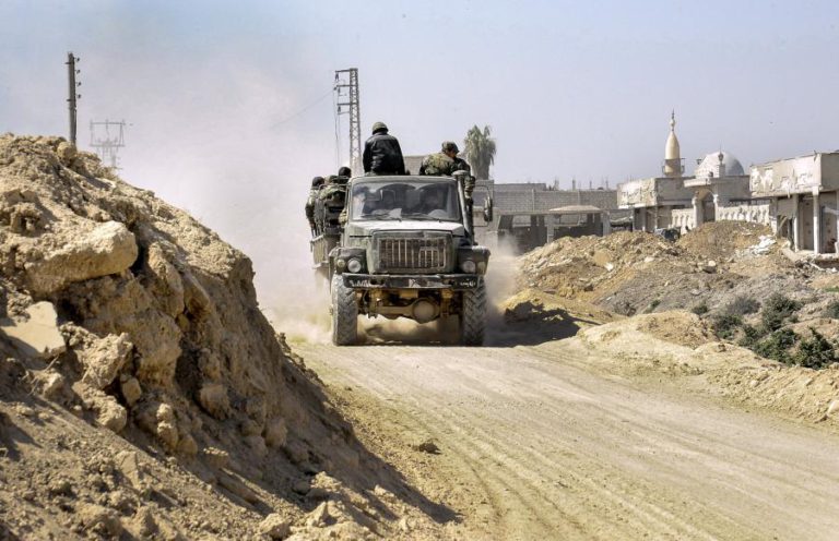EXÉRCITO SÍRIO ENTROU EM CIDADE-CHAVE DE GHOUTA ORIENTAL