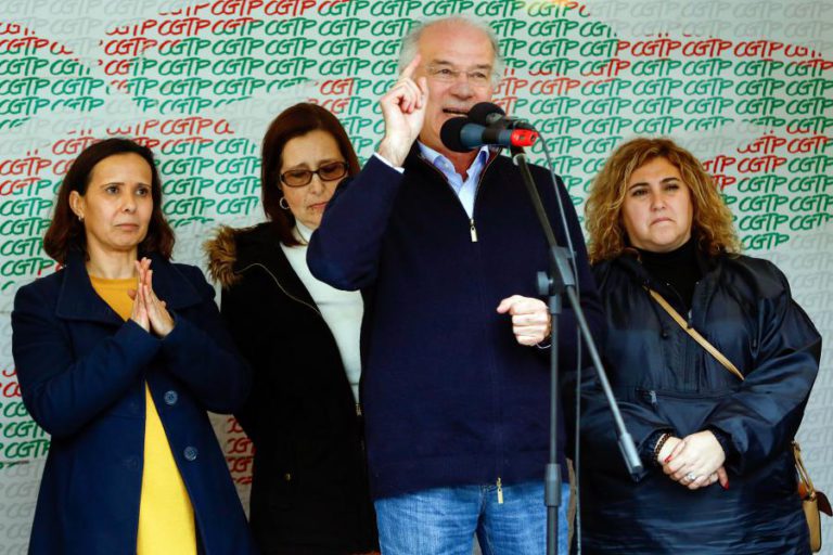 CGTP ANUNCIA MANIFESTAÇÃO DE ATIVISTAS PARA QUARTA-FEIRA