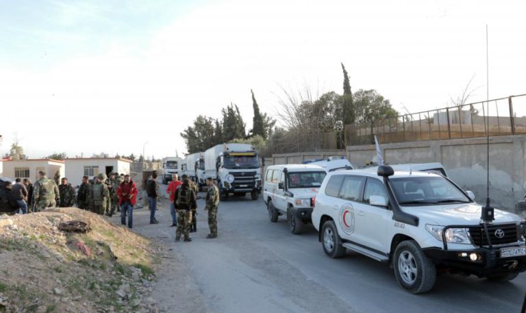 REBELDES ANUNCIAM ACORDO COM RÚSSIA PARA RETIRAR FERIDOS DE GHOUTA ORIENTAL