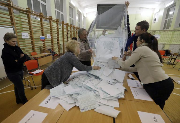 PUTIN REELEITO PARA QUARTO MANDATO COM 73,9% DOS VOTOS — SONDAGEM