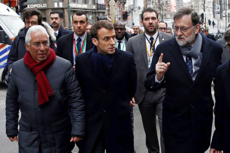 COSTA E RESTANTES LÍDERES DA UE EXPRESSAM SOLIDARIEDADE A MACRON APÓS ATENTADO EM FRANÇA