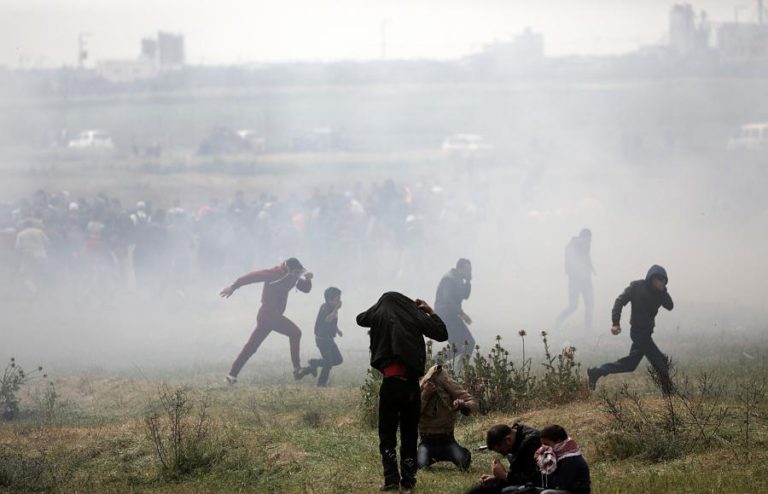BALANÇO DOS CONFRONTOS NA FRONTEIRA DE GAZA COM ISRAEL SOBE PARA SETE MORTOS