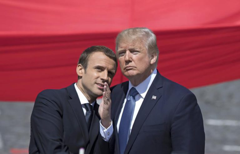 PRESIDENTE FRANCÊS CONDENA “ATAQUES QUÍMICOS” NA SÍRIA E COORDENA-SE COM DONALD TRUMP