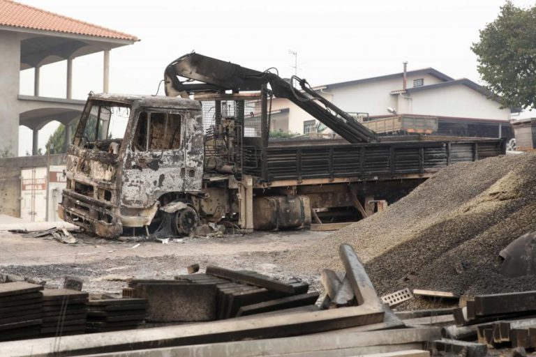GOVERNO ATRIBUI 85% DE FINANCIAMENTO A TODAS AS EMPRESAS AFETADAS PELOS INCÊNDIOS