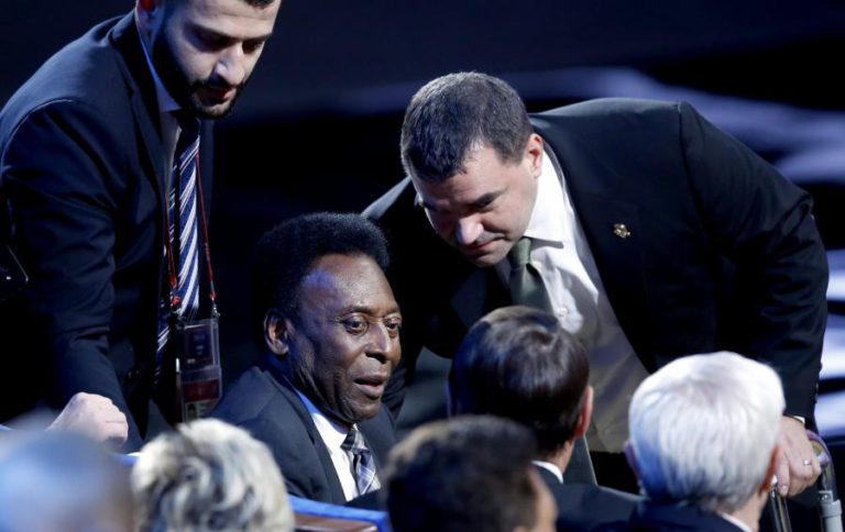 PELÉ ACREDITA NO BRASIL E NA RECUPERAÇÃO DE NEYMAR PARA O MUNDIAL2018