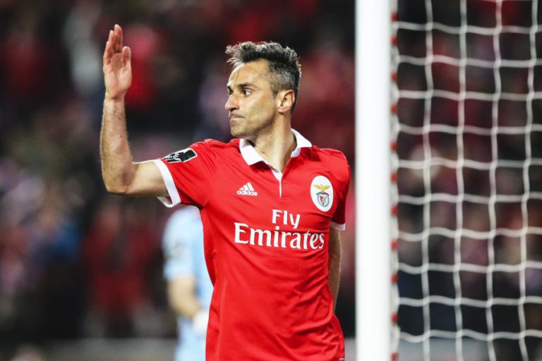 JONAS CONTINUA AUSENTE DOS TREINOS DO BENFICA
