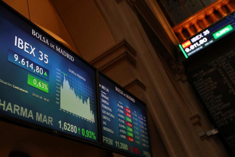 BOLSAS EUROPEIAS EM BAIXA COM MEDO DE GUERRA COMERCIAL ENTRE WASHINGTON E PEQUIM