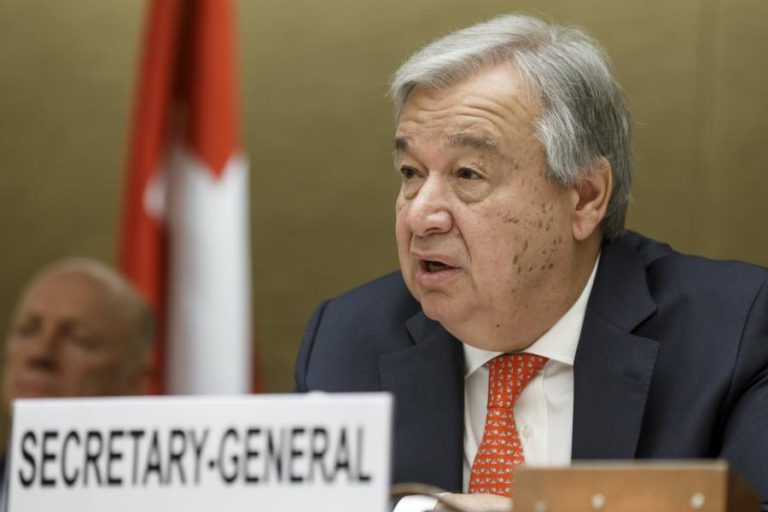 GUTERRES INDIGNADO COM ALEGADO ATAQUE QUÍMICO NA SÍRIA E PEDE INVESTIGAÇÃO IMPARCIAL