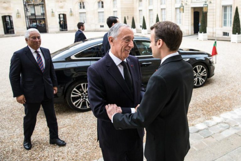 MACRON DESTACA AMIZADE ENTRE PORTUGAL E FRANÇA AO DISCURSAR NO CENTENÁRIO DA BATALHA DE LA LYS