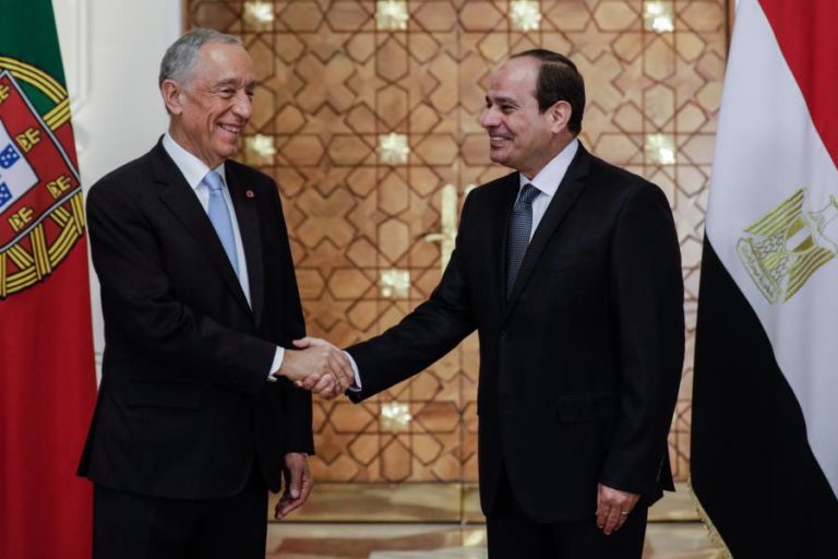 MARCELO REBELO DE SOUSA INICIOU PROGRAMA OFICIAL DA VISITA DE ESTADO AO EGITO