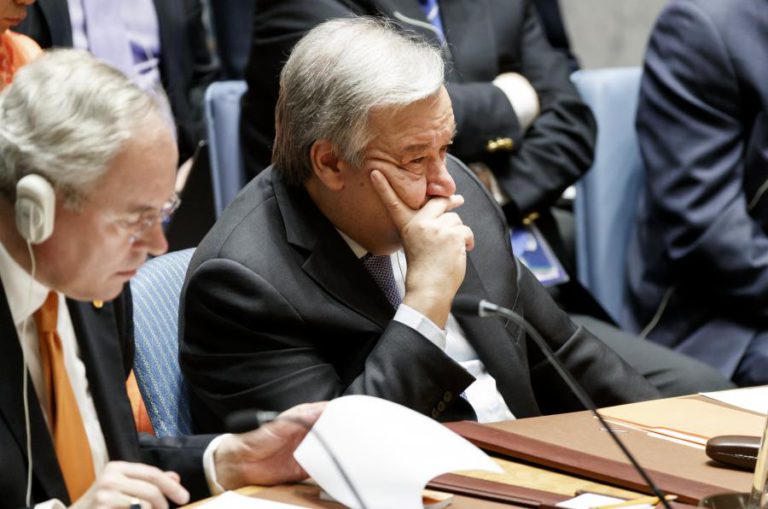 SECRETÁRIO-GERAL DA ONU PEDE CONTENÇÃO AOS ESTADOS MEMBROS APÓS ATAQUE NA SÍRIA