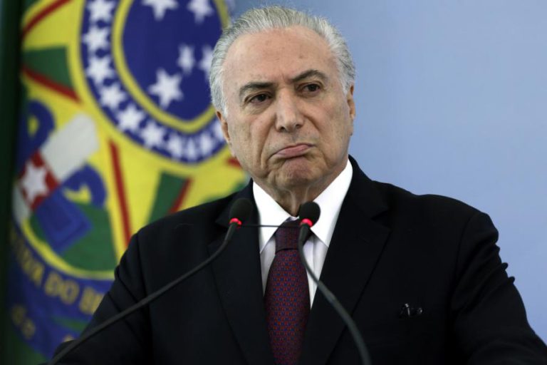 PRESIDENTE DO BRASIL CANCELA PELA SEGUNDA VEZ UMA DESLOCAÇÃO OFICIAL À ÁSIA