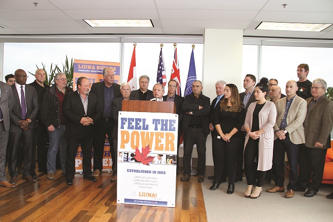 LIUNA CRITICA REFORMAS LABORAIS DO GOVERNO LIBERAL