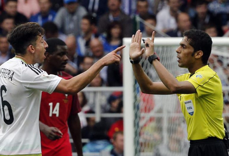 MUNDIAL2018: FEDERAÇÃO SAUDITA SUSPENDE ÁRBITRO AL MIRDASI DE FORMA VITALÍCIA