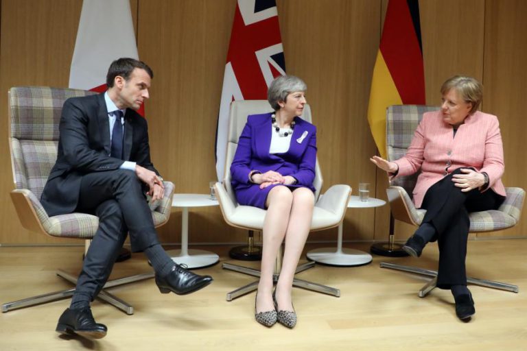MACRON, MAY E MERKEL REUNEM APÓS ANÚNCIO DE TRUMP SOBRE ACORDO NUCLEAR COM IRÃO