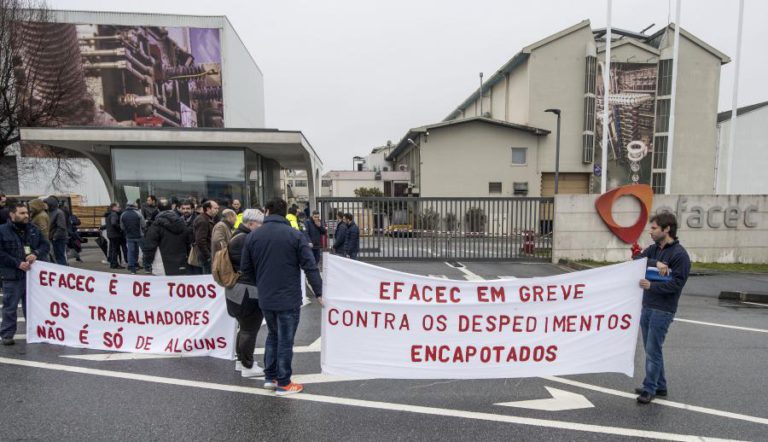 TRABALHADORES DA EFACEC MARCAM GREVE PARCIAL PARA DIA 23