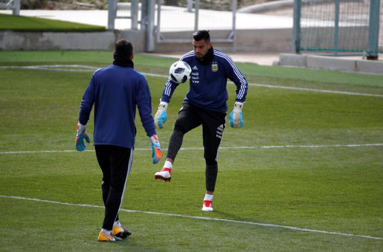 ARGENTINA PERDE GUARDA-REDES SERGIO ROMERO DEVIDO A LESÃO