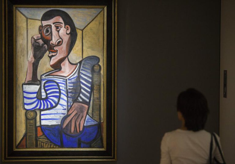 RETIRADO QUADRO DE PICASSO QUE IRIA HOJE A LEILÃO POR ESTAR DANIFICADO