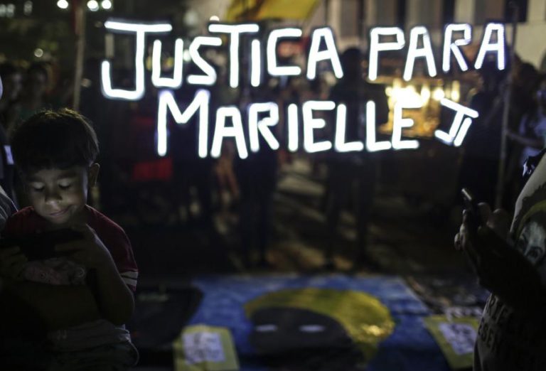 POLÍCIA BRASILEIRA FAZ RECONSTITUIÇÃO DO ASSASSÍNIO DE VEREADORA MARIELLE FRANCO