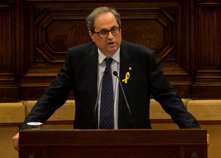 CANDIDATO A PRESIDENTE DA CATALUNHA PROMETE ‘CONSTITUIÇÃO’ E ESTENDE A MÃO A DIÁLOGO