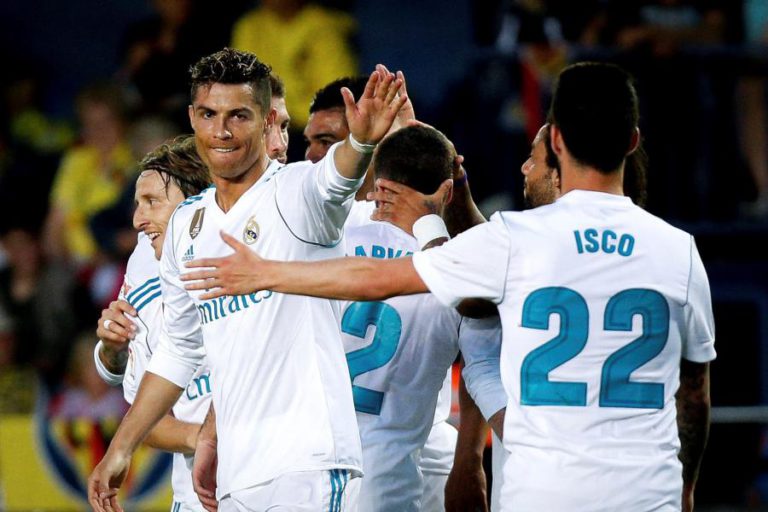 CRISTIANO RONALDO MARCA NO EMPATE DO REAL MADRID 2-2 EM CASA DO VILLARREAL