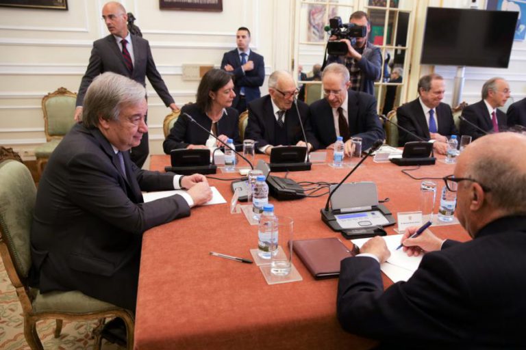COMEÇOU REUNIÃO DO CONSELHO DE ESTADO COM ANTÓNIO GUTERRES