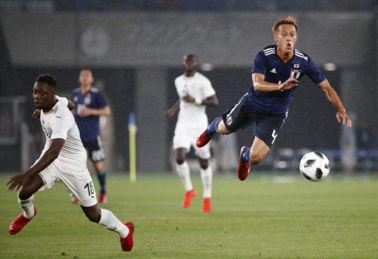 MUNDIAL2018: JAPÃO PERDE FRENTE AO GANA EM PARTICULAR DE ESTREIA DO SELECIONADOR