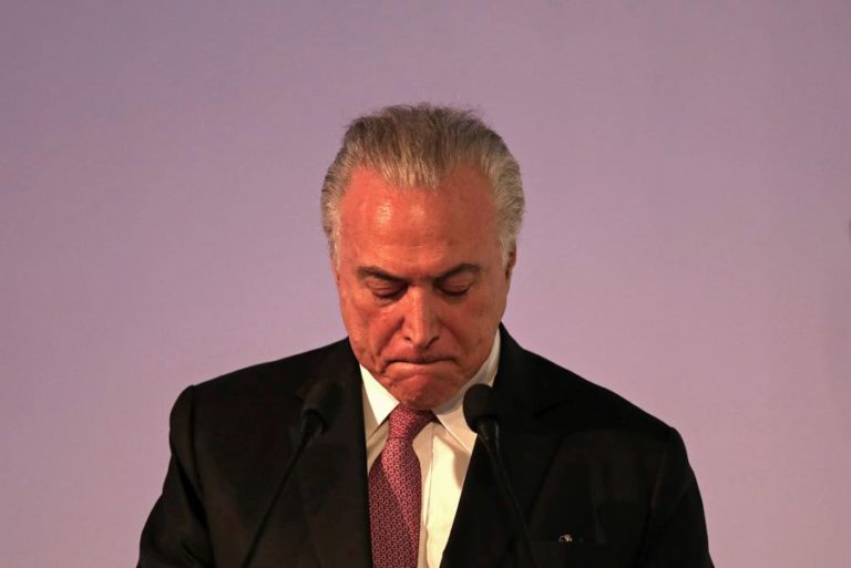MICHEL TEMER É O PRESIDENTE MAIS IMPOPULAR DO BRASIL DESDE 1985