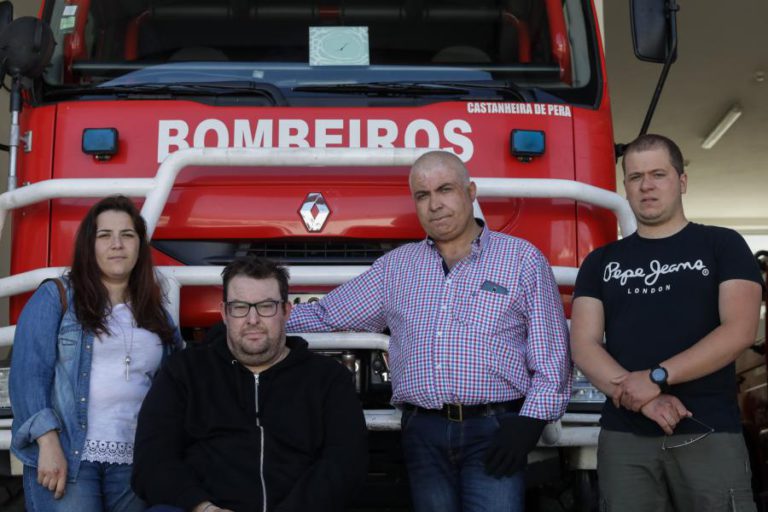 BOMBEIROS DE CASTANHEIRA DE PERA QUE FICARAM FERIDOS QUEREM VOLTAR AO ATIVO