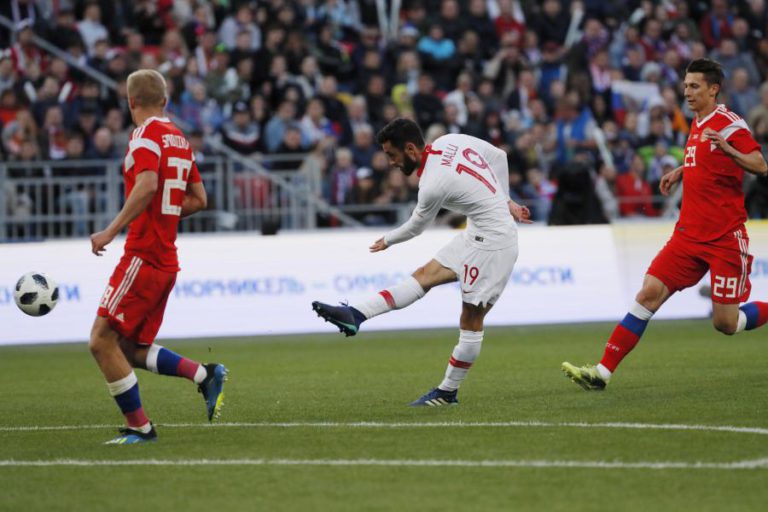 MUNDIAL2018: RÚSSIA EMPATA COM TURQUIA, EM PARTICULAR REALIZADO EM MOSCOVO