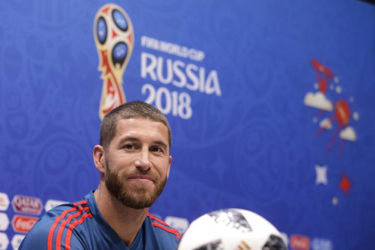 SÉRGIO RAMOS DIZ QUE ESPANHA “MANTÉM OBJETIVOS” E QUER SER CAMPEÃ NO MUNDIAL2018