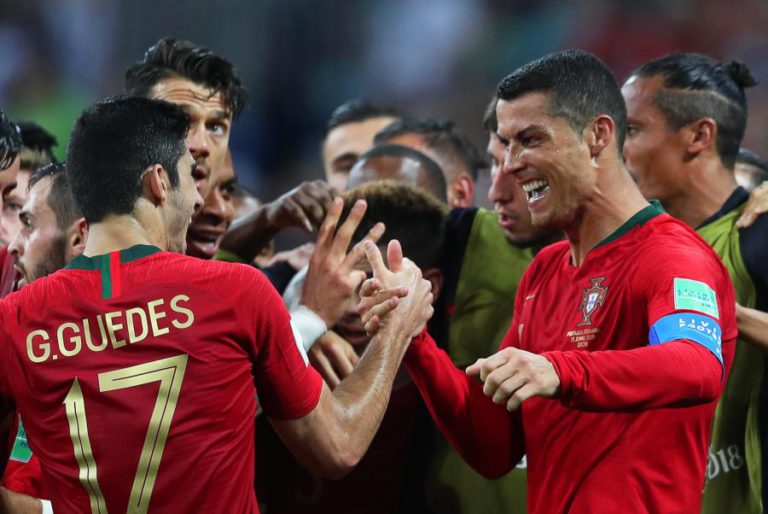 PORTUGAL EMPATA 3-3 COM A ESPANHA NO MUNDIAL2018, COM ‘HAT-TRICK’ DE RONALDO