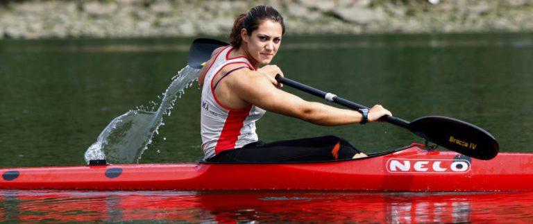 CANOÍSTA JOANA VASCONCELOS CONQUISTA PRATA NOS JOGOS DO MEDITERRÂNEO