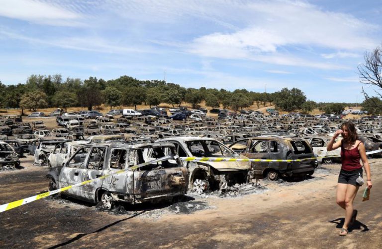 LESADOS DO INCÊNDIO NO FESTIVAL ANDANÇAS RECLAMAM 831 MIL EUROS EM TRIBUNAL