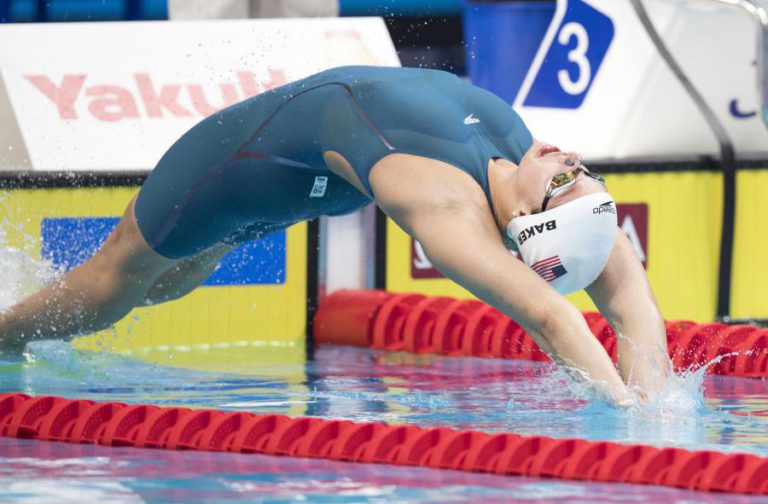 NORTE-AMERICANA KATHLEEN BAKER BATE RECORDE DO MUNDO DOS 100 METROS COSTAS