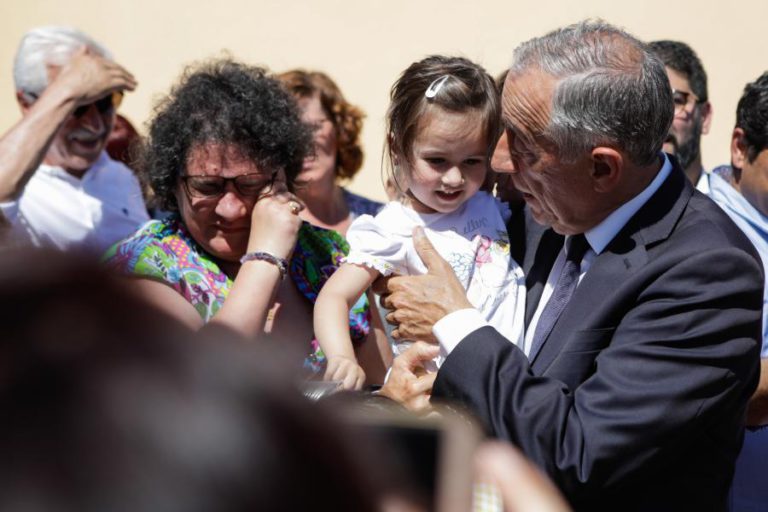 MARCELO ALERTA QUE PORTUGUESES NÃO PODEM FICAR COM DÚVIDAS SOBRE SOLIDARIEDADE COM PEDRÓGÃO GRANDE