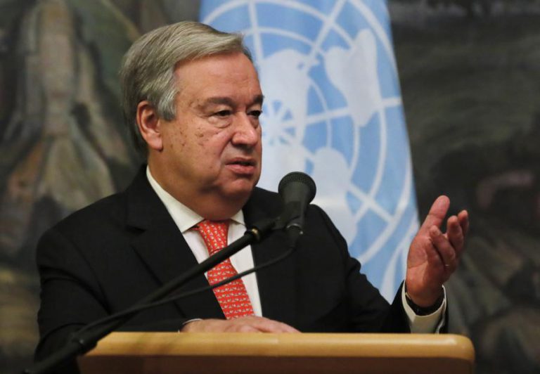 ELIMINAÇÃO DE ARMAS NUCLEARES É A MAIOR PRIORIDADE DO DESARMAMENTO MUNDIAL — GUTERRES
