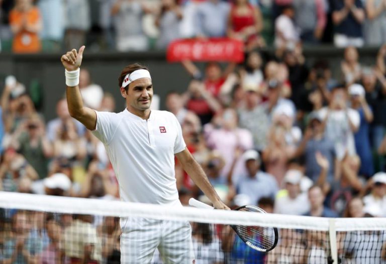 FEDERER VENCE STRUFF E QUALIFICA-SE PARA OS OITAVOS DE FINAL DE WIMBLEDON