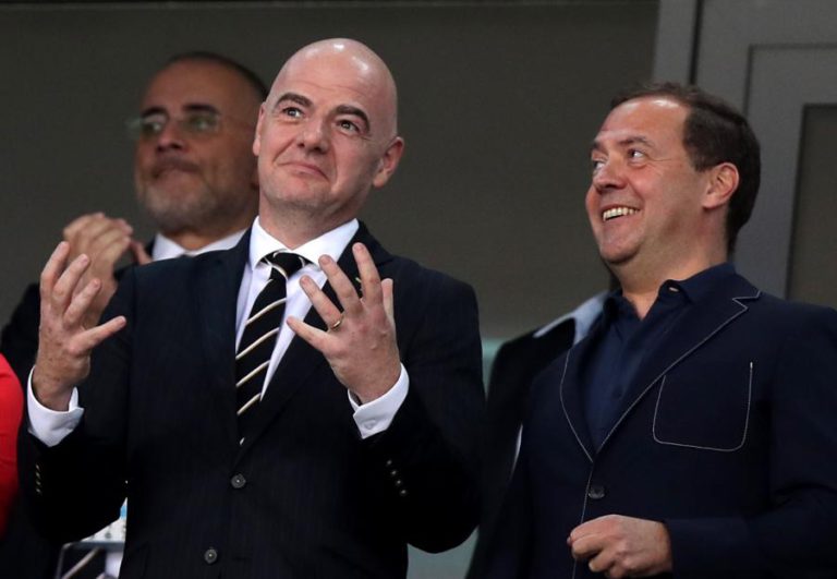 PRESIDENTE DA FIFA DIZ QUE RÚSSIA ORGANIZOU “O MELHOR MUNDIAL DA HISTÓRIA”