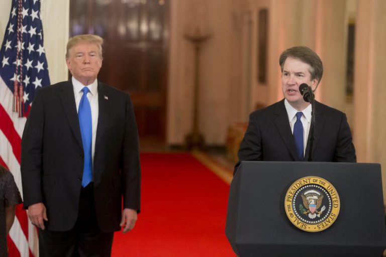 DONALD TRUMP NOMEIA CONSERVADOR BRETT KAVANAUGH JUIZ DO SUPREMO TRIBUNAL