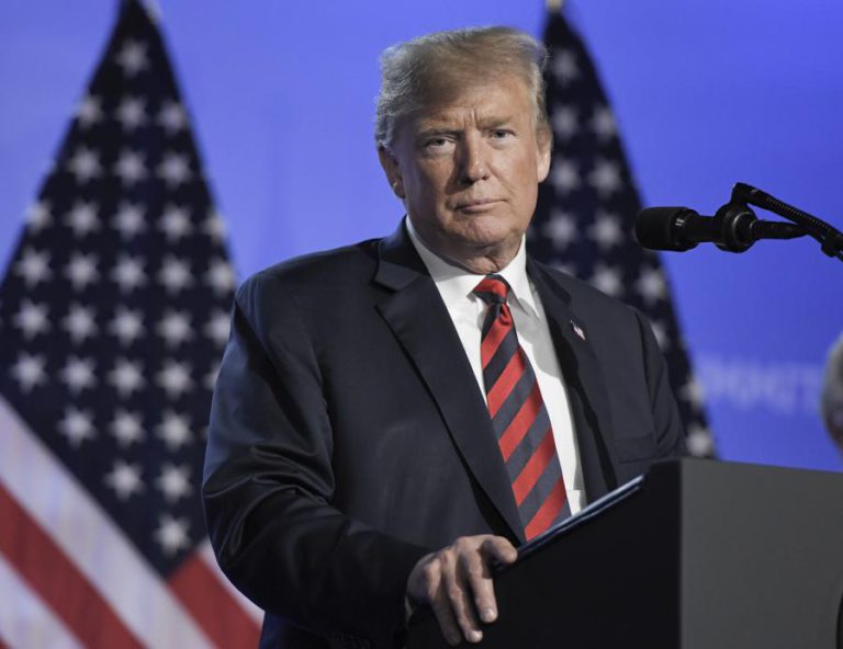 TRUMP DIZ NÃO TER GRANDES EXPECTATIVAS PARA CIMEIRA COM PUTIN NA FINLÂNDIA