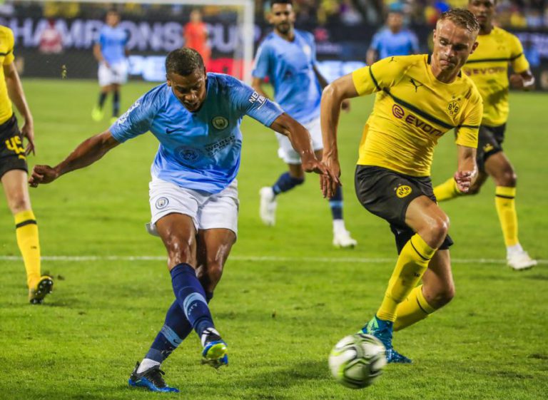 BORUSSIA DORTMUND VENCE MANCHESTER CITY NO ARRANQUE DA INTERNATIONAL CHAMPIONS CUP