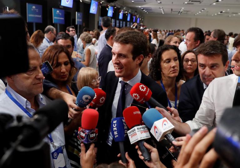 PABLO CASADO NOVO PRESIDENTE DO PP ESPANHOL SUCEDE A MARIANO RAJOY