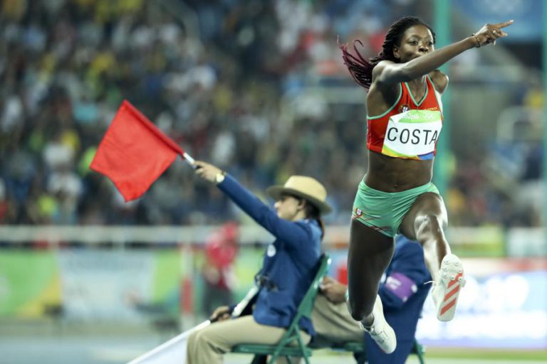 SUSANA COSTA NA FINAL DO TRIPLO DOS EUROPEUS DE ATLETISMO, CAMPEÃ MAMONA DE FORA