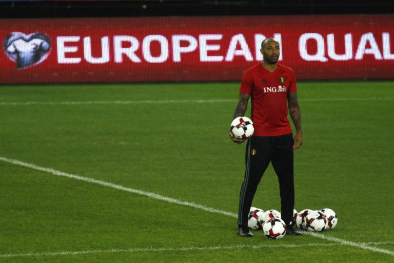 THIERRY HENRY PROMOVIDO A TREINADOR ADJUNTO DA SELEÇÃO DA BÉLGICA